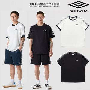 [롯데백화점]엄브로 HBL OG 사이드다이아 반팔 티셔츠 UQ321CRS81 2종