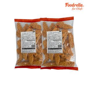 [푸드렐라 for chefs]업소용 케이준치킨텐더 1kg 2개
