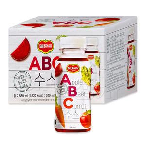 델몬트 ABC 주스 240ml X 12입 과채주스 클렌즈주스