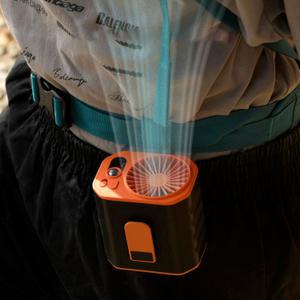 허리에 차는 선풍기 6000mAh 보조베터리 겸용 몸풍기 바디팬 옷속 허리선풍기