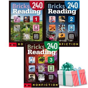 Bricks Reading 240 Nonfiction 1 2 3 세트 전3권 브릭스 리딩 논픽션