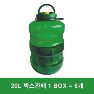 대원 뉴그린 과실주병 매실통 담금주병 20L 박스판매(국산) 그린색