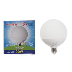데이타임 LED 볼전구 20W 숏타입 LED BALL G125 볼전구