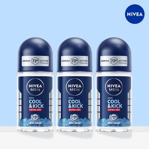 니베아 데오드란트 롤온 맨 쿨킥 50ml X 3
