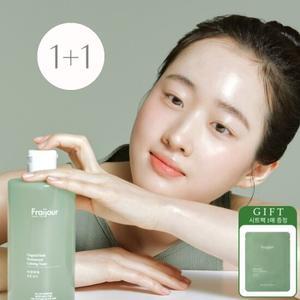 1 + 1 프레쥬 자연약쑥 진정 스킨 토너 500ml(시트팩증정)