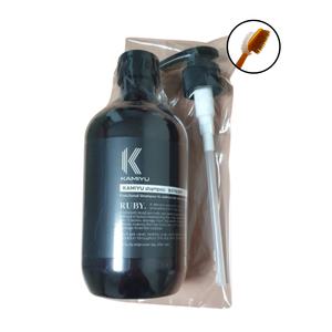 [최신유통기한] 루비코리아 카미유샴푸 500ml 염색모발 파마 개기름 유분 딥클렌징 논실리콘 자연유래