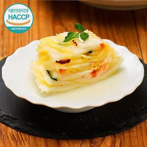 [자연락] 전라도 백김치 2kg 당일생산발송 국산재료 HACCP 저염 남도김치