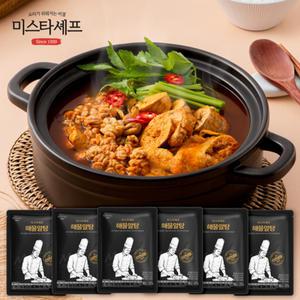 미스타셰프 해물알탕 550g x 6팩