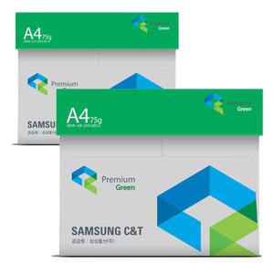 삼성물산 프리미엄 카피 A4 프린트 복사용지 75g 5000매