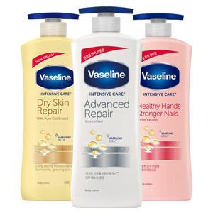 바세린 어드밴스드 리페어 로션 400ml X 2개/드라이 스킨/핸드 네일 로션