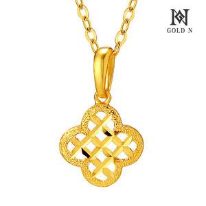 골드앤 순금 24K 클로버컷 목걸이 3.0g