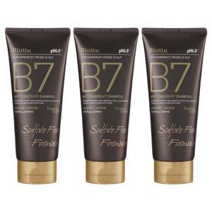 포레스트스토리 B7 댄드러프 비듬케어 탈모 샴푸, 200ml, 3개
