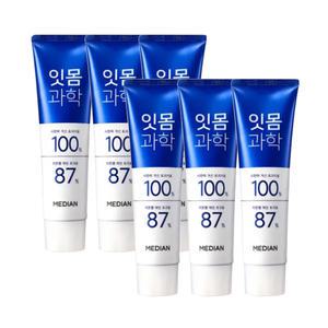 메디안 잇몸과학 치약 클린민트 120g 3입 2개