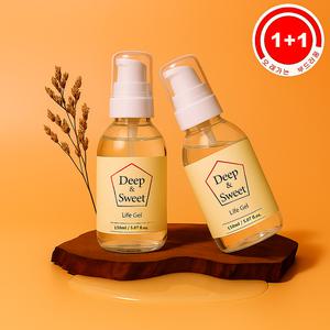 딥앤스윗 러브 바디 마사지 젤 부부 관계  수용성 젤 질 건조윤활제 윤활재 펌프타입, 150ml, 2개