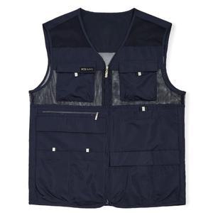 K2 세이프티 안전 작업 조끼 21VE-615R 네이비 명찰 자수 인쇄 가능