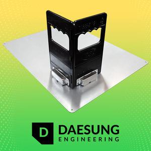 대성 배달통 자석파티션 ㄱ자 1세트 일반형 국산 배달가방 칸막이