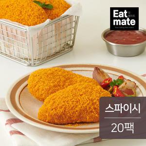 잇메이트 크리스피 닭가슴살 스파이시 90g 20팩