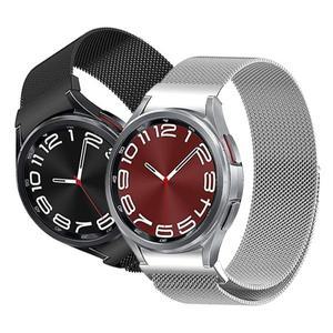[아미크]갤럭시워치6클래식 43mm 47mm 날개형 밀레니즈루프 메탈 스트랩 밴드 시계줄 줄질 줄