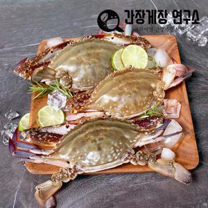 싱싱한 국내산 급냉 숫꽃게 1kg 소소 사이즈