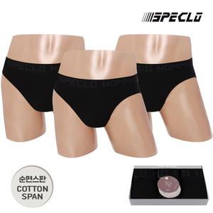스페클로 남성속옷 그리트 삼각팬티 3매입 세트