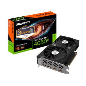 GIGABYTE 지포스 RTX 4060 Ti WINDFORCE OC D6 8GB 피씨디렉트.*