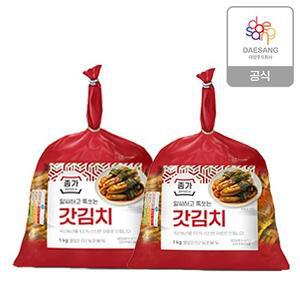 종가 종가집 갓김치 2kg (1kg*2팩)