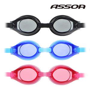일본 ASSOA 성인 주니어 미러 수경 물안경 UV차단 ASS-SJ21