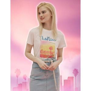 [롯데백화점]나이스클랍 프린팅 트임 티셔츠(N242PWT328)