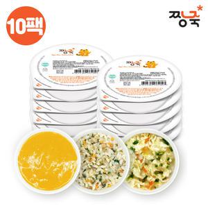 [짱죽] 냉장이유식 반찬, 국, 볶음밥 10팩/20팩/30팩/짜먹는 이유식 / 희망일택배 10이내