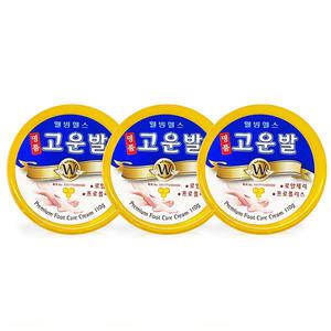 웰빙헬스 명품 고운발 110g 발크림 픗크림 풋케어 x3개