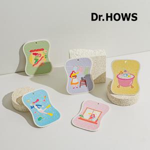닥터하우스 오미자 생분해 셀룰로오스 수세미 5P세트