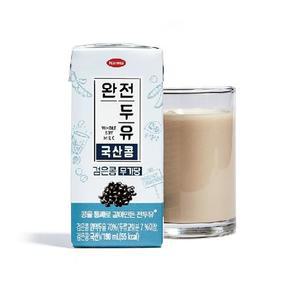 한미 완전두유 국산콩 검은콩 무가당 190ml*64팩
