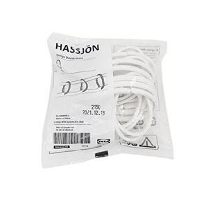 [셀러허브 1][HYIJXJYF_4B]커튼링 hassjon 하셴 12개입 샤워커튼
