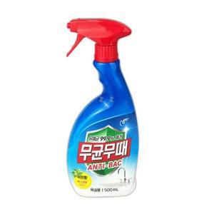 [기타]무균무때 욕실 세정제 화장실 물때 찌든때 제거 500ml