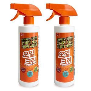 [기타]안전하고 강력한 기름때 세정제 오일크린 500ml 2개