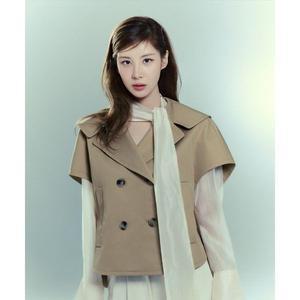 더엣지 THEATG 숏 케이프 트렌치 자켓 548972