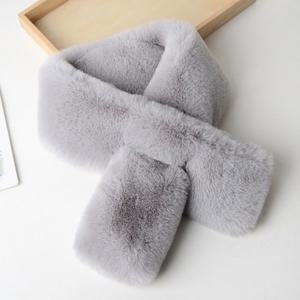 페이크퍼 에코퍼 목도리 3color 인조 퍼 밍크 털 머플러 여성 목도리 워머