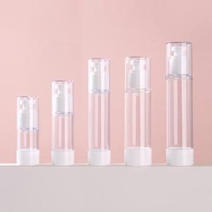 여행용 휴대용 화장품 파운데이션 소분 용기 에어리스 진공 펌프 스프레이 공병 15ml