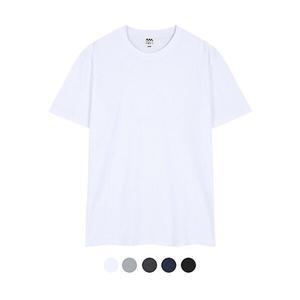 [1+1+1] 3장세트/무료배송 공용 30수 순면 라운드 기본 무지 반팔 티셔츠