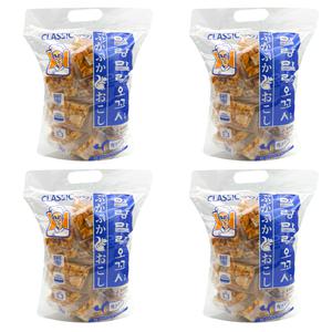 말랑말랑 오꼬시 흑설탕맛 400g X 4개 옛날과자 쌀과자 오란다 한과 쌀강정