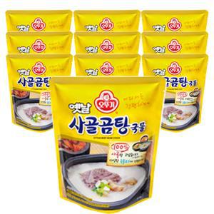 오뚜기 옛날 사골곰탕 국물 500ml 10개