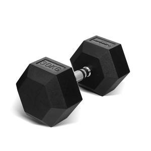 이고진 고무육각 덤벨 아령 30kg 1개 클럽 고무아령 웨이트