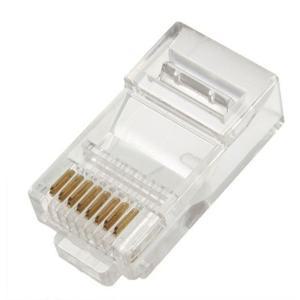 CAT5 RJ45 잭 100개입 8P8C 커넥터 랜툴 제작 네트워크 공사 랜선 컨넥터 연결 랜케이블