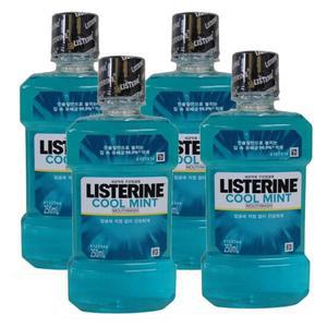 쿨민트 마우스워시 250ml X 4개 리스테린 구강청결