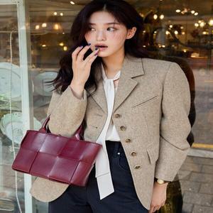올리브데올리브 (OW4WJ952) 양모100 아워글래스자켓 OLIVE  DES  OLIVE