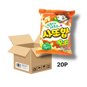 삼양 사또밥 소프트 팝콘 스낵 67g 20입 박스
