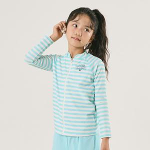 [아레나공식] 마린 걸즈 아동 레저 집업 래쉬가드 A4BG1GC03MNT