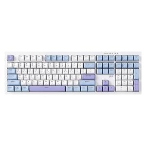 지클릭커 OFFICEPRO WK50 사일런스 M RGB 무소음 방수 무선 블루투스 108 Sky City (RC1)