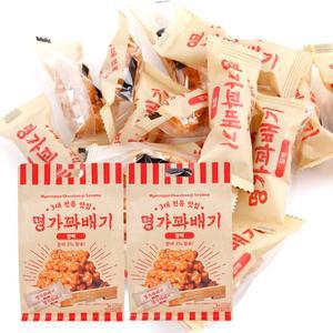 전통과자 명가 참깨 꽈배기 500gx2봉 봉당 낱개포장약75입)