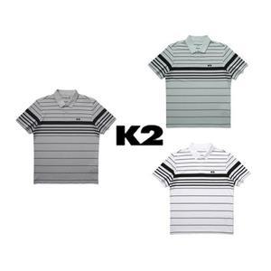 갤러리아 k2 남성용 BOOST_반팔 선염 폴로 티셔츠 KMM24289